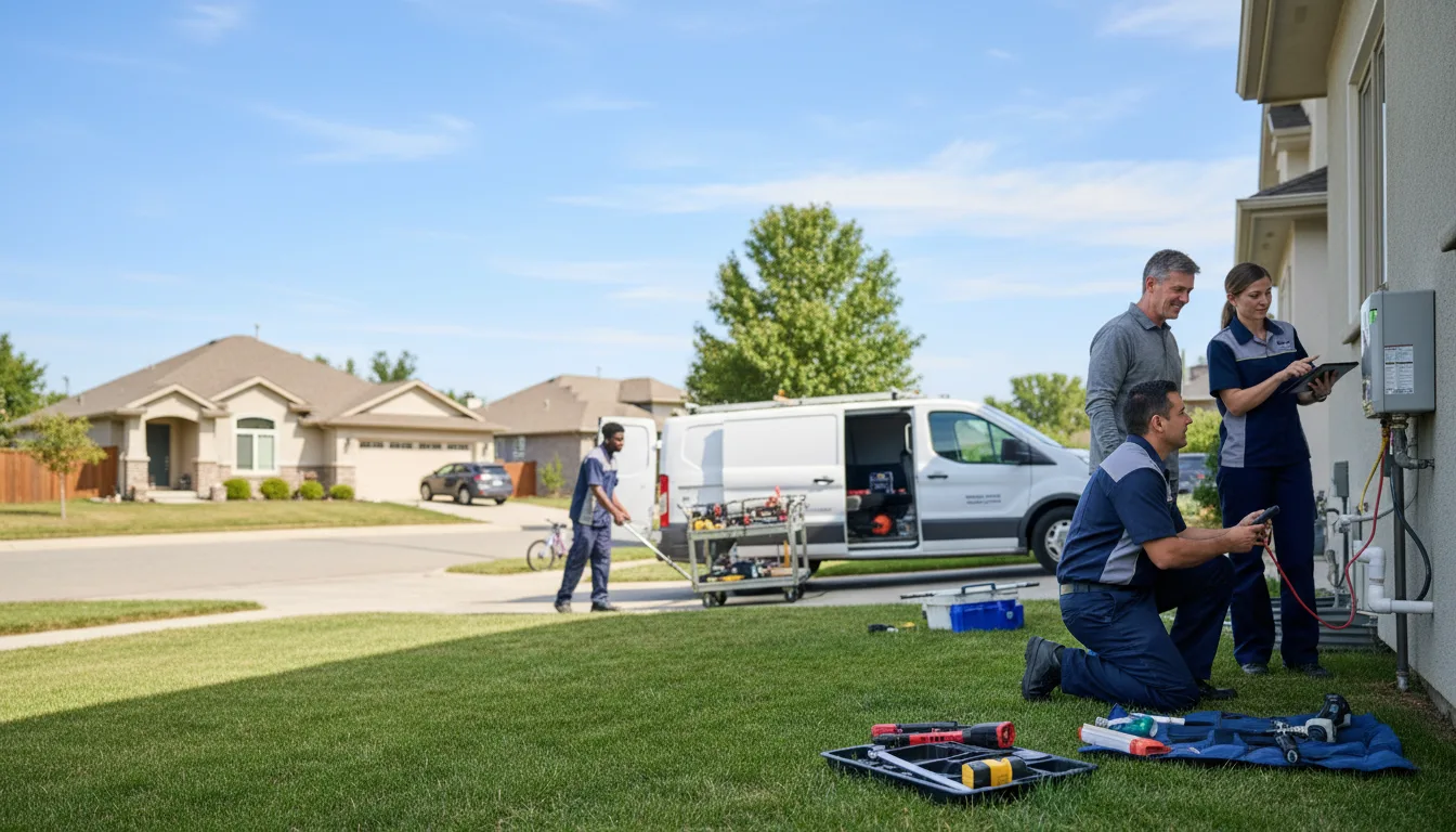 Tankless water heater service in Baltic, SD